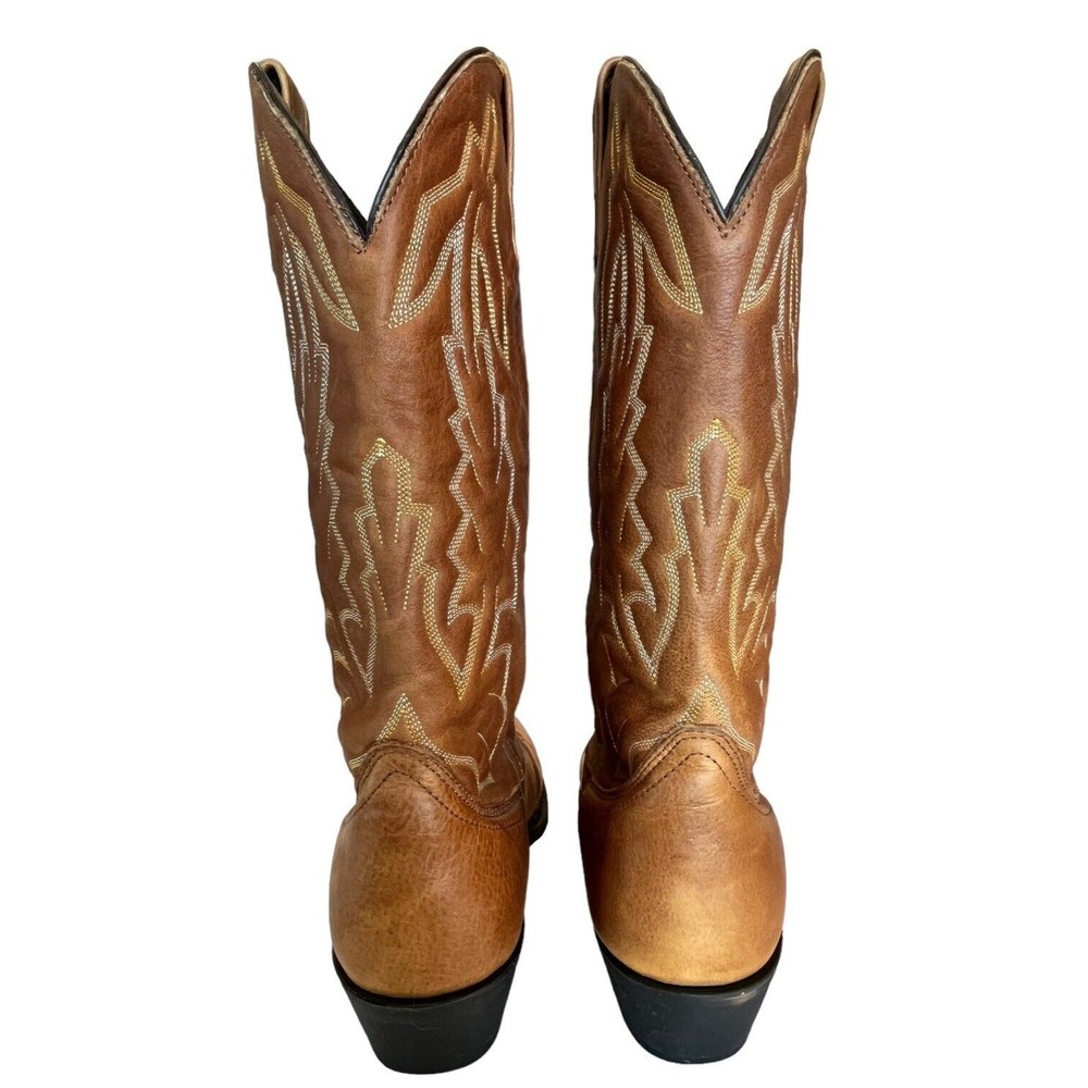 Laredo Men's Jacksonville  68372 Brown Cowboy Western Boots Sz 10.5D MB30 - Picture 7 of 7